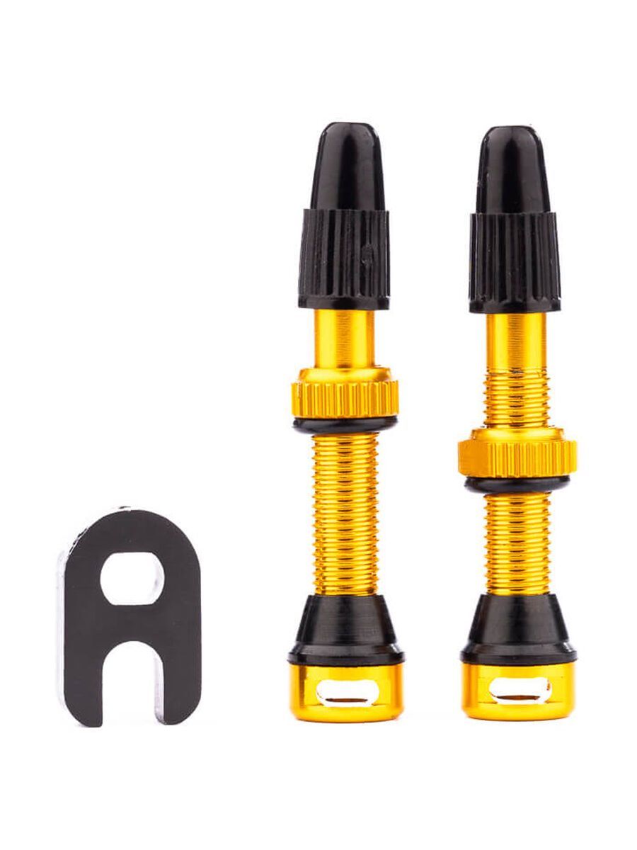 Tune Tubeless-Ventil Set - 35 mm, orange - Bild 1