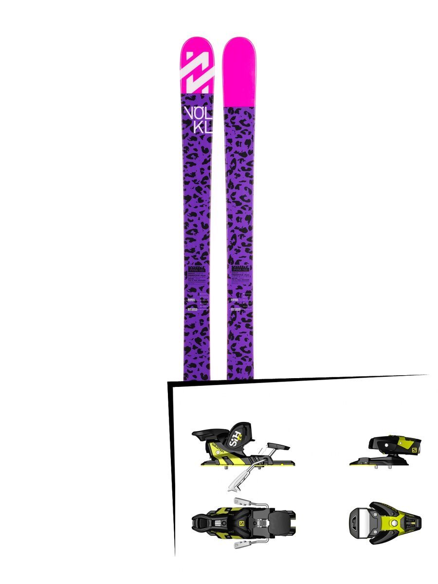 Völkl Set: Pyra 2016 + Salomon STH2 WTR 13 - Bild 1