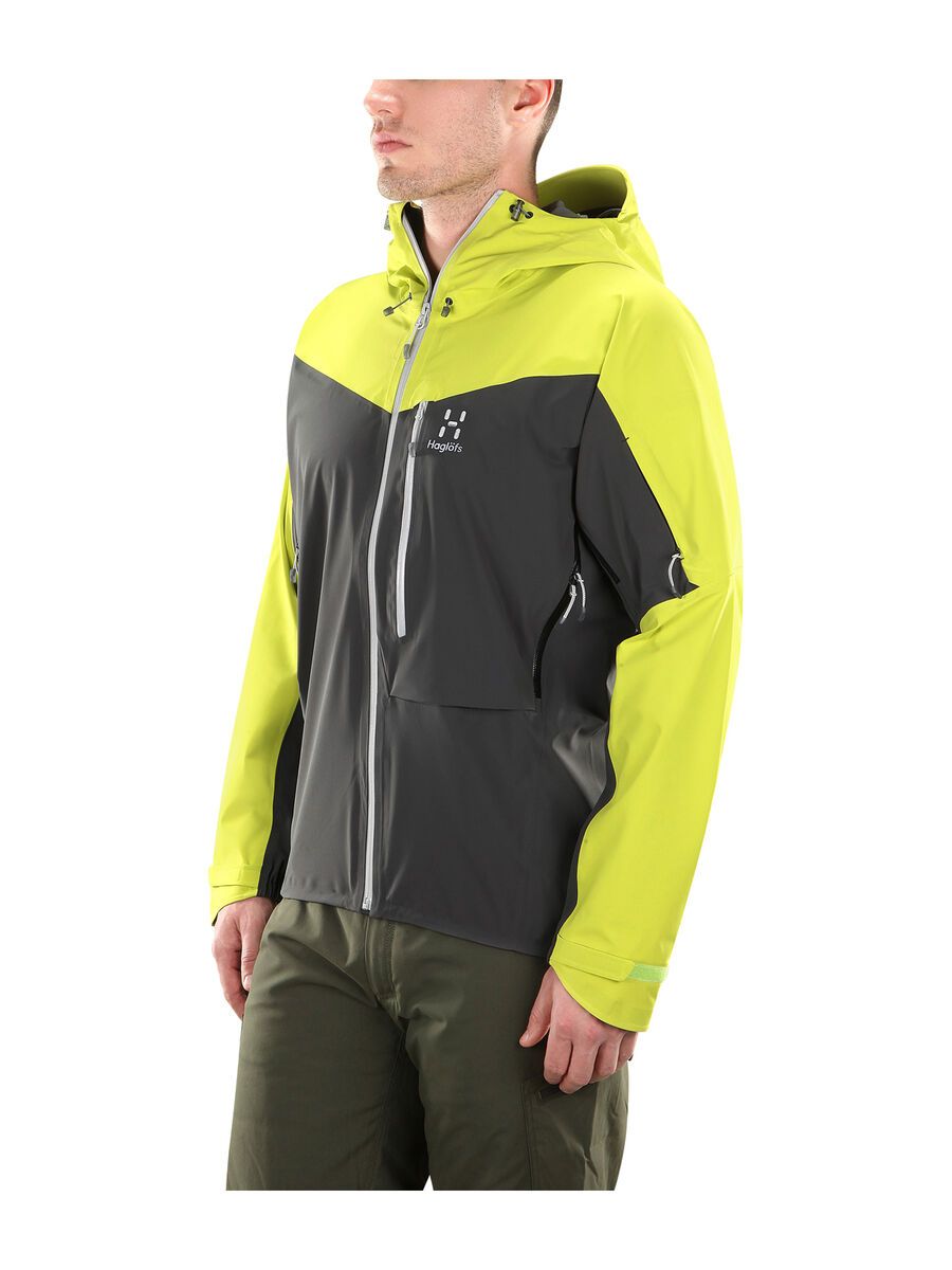 Haglöfs Touring Proof Jacket Men, magnetite/star dust - Bild 3