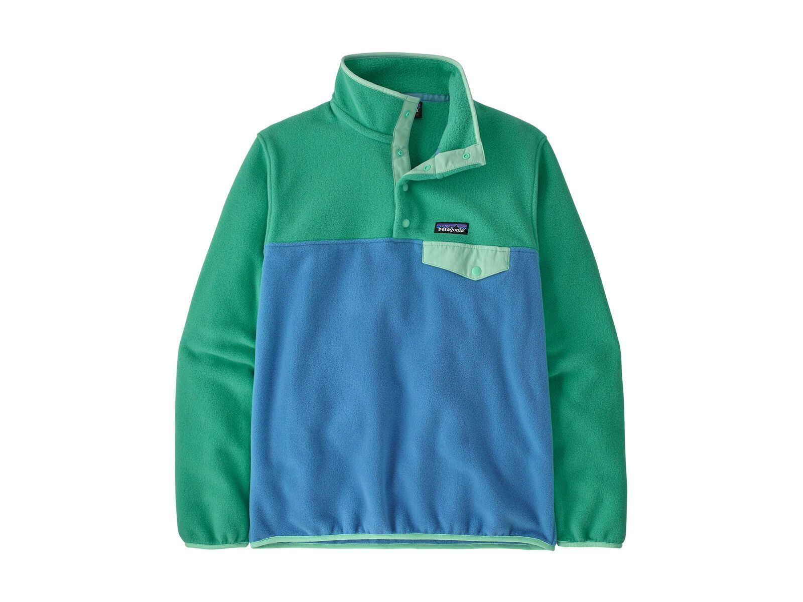 Patagonia Women's Lightweight Synchilla Snap-T Pullover, shore blue - Bild 1