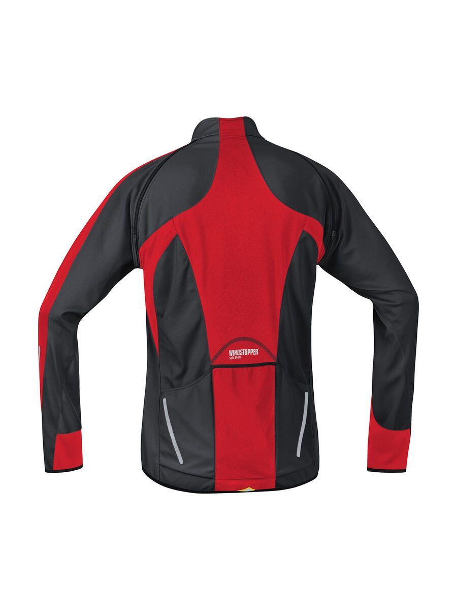 Gore Bike Wear Phantom 2.0 Windstopper SO Jacke, black red - Bild 2