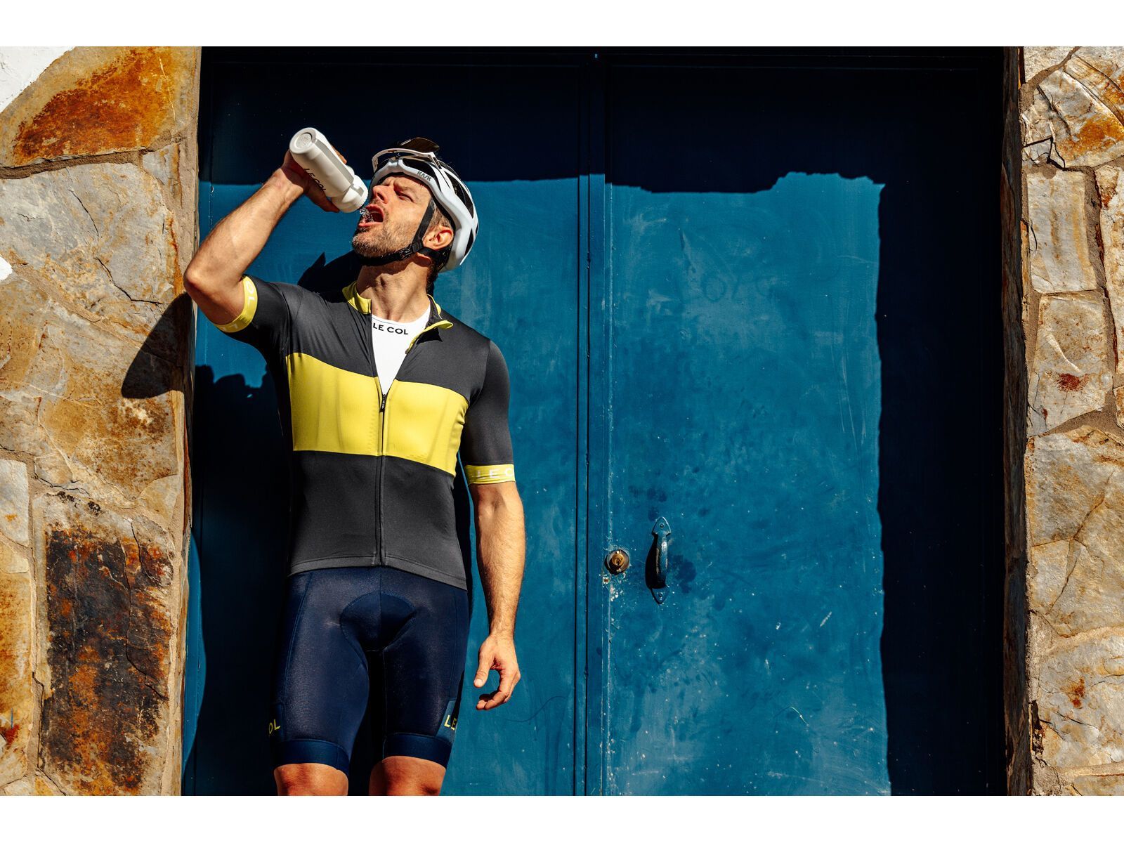 Le Col Sport Bib Shorts II, navy/lime - Bild 18