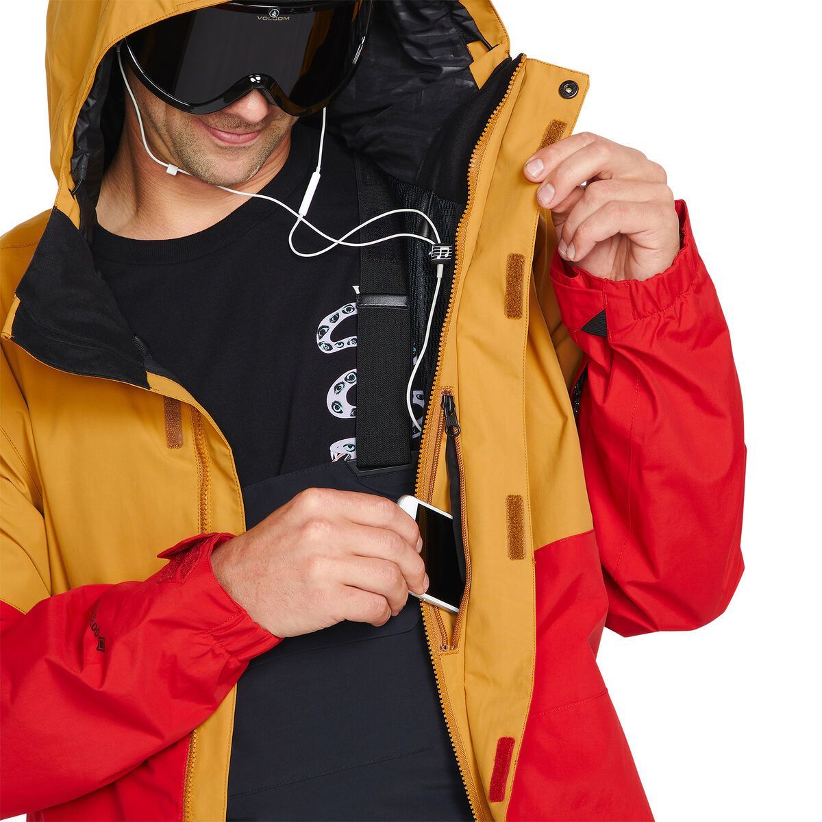 Volcom L Gore-Tex Jacket, caramel - Bild 12