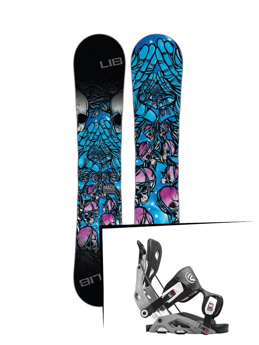 Set: Lib Tech Banana Magic 2017 + Flow Fuse (1513142S) - Bild 1