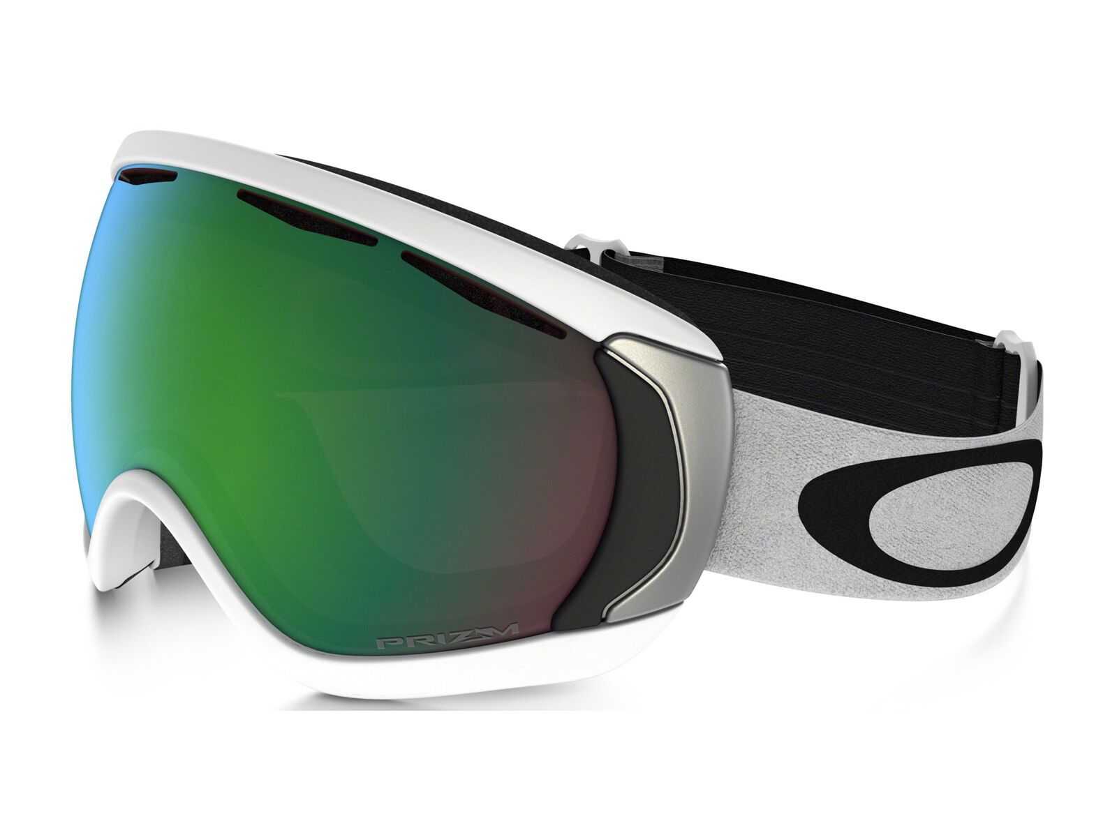 Oakley Canopy Prizm, matte white/Lens: prizm jade iridium - Bild 1