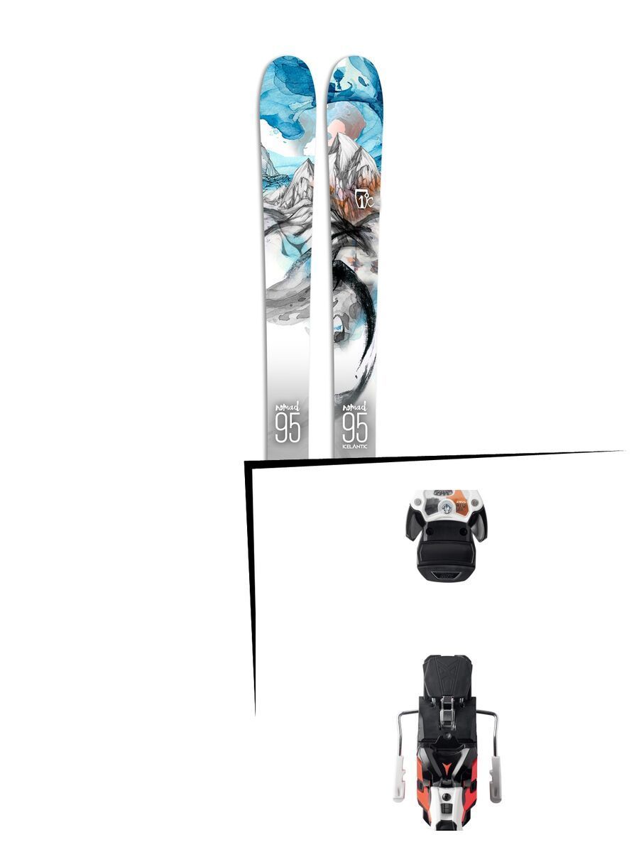 Set: Icelantic Nomad 2017 + Atomic Warden MNC 13 (1681272) - Bild 1