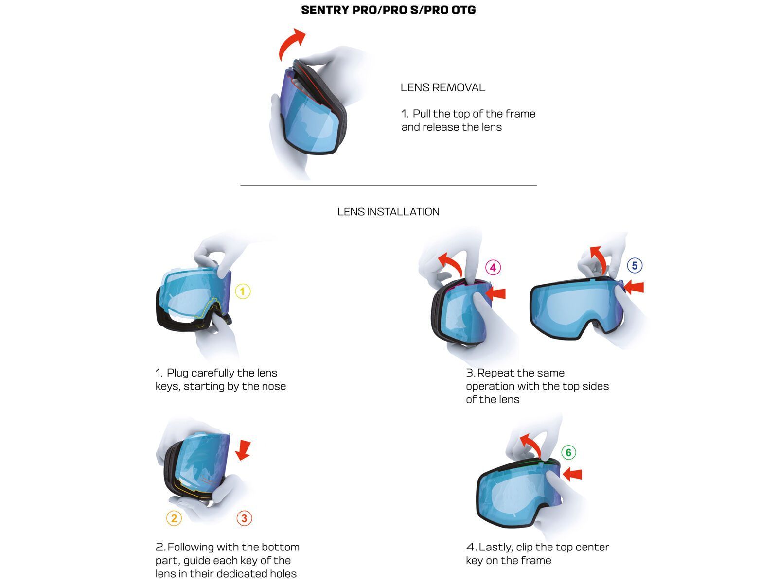 Salomon Sentry Pro + WS, Sigma Poppy Red / race blue - Bild 8