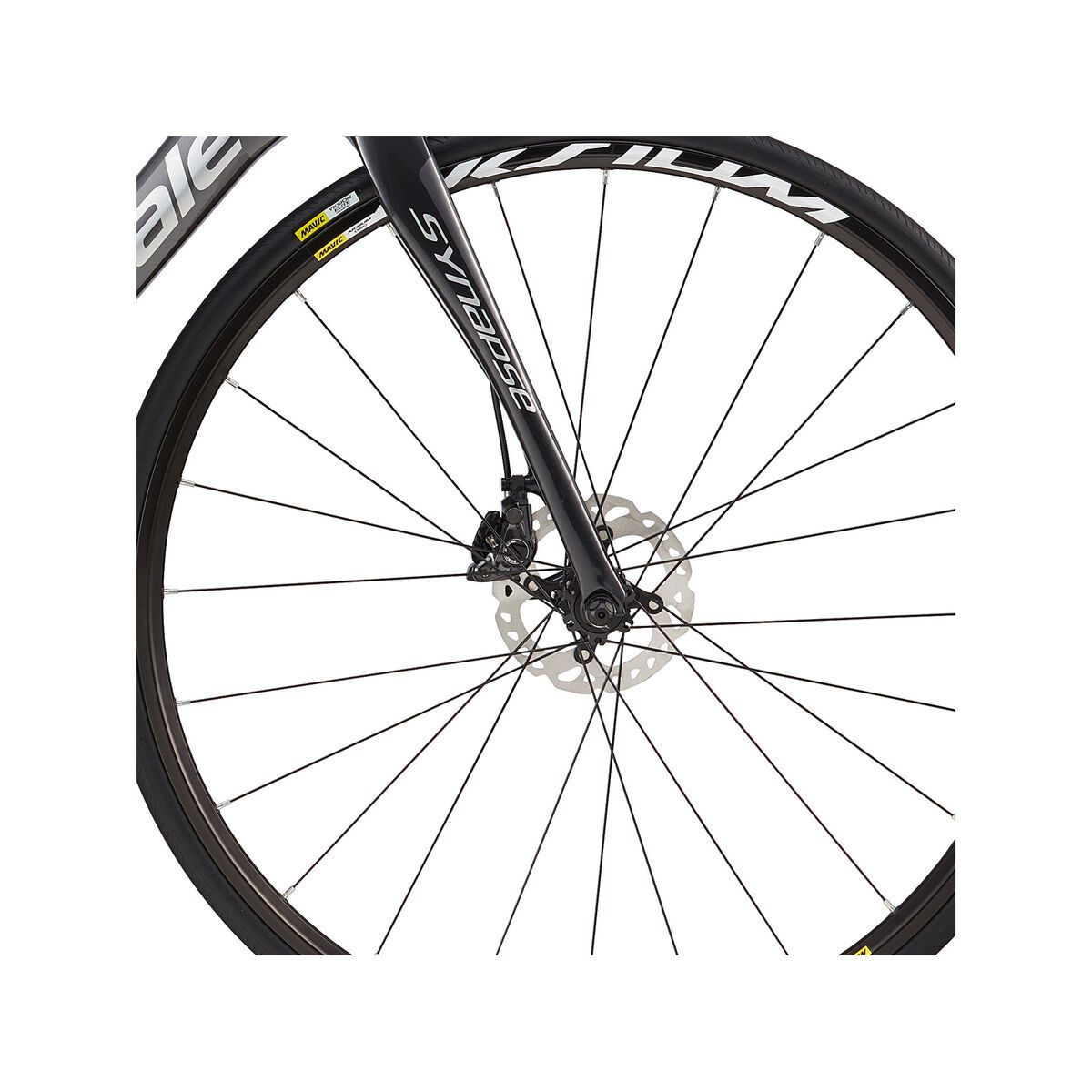 Cannondale Synapse Carbon Disc Ultegra Di2, charcoal gray w/ fine silver and nearly black, gloss - GRY - Bild 2