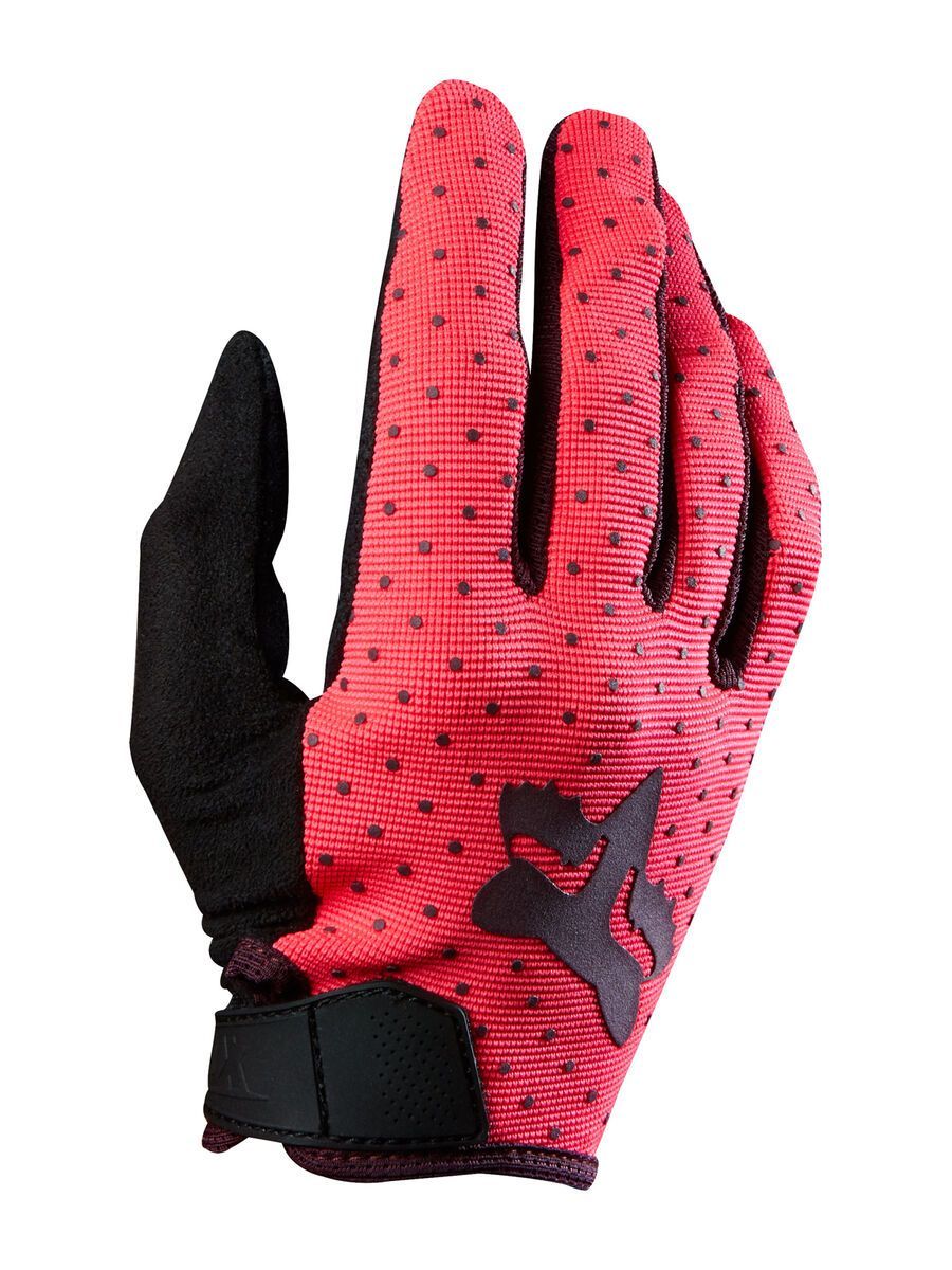 Fox Womens Ripley Glove, neon red - Bild 1