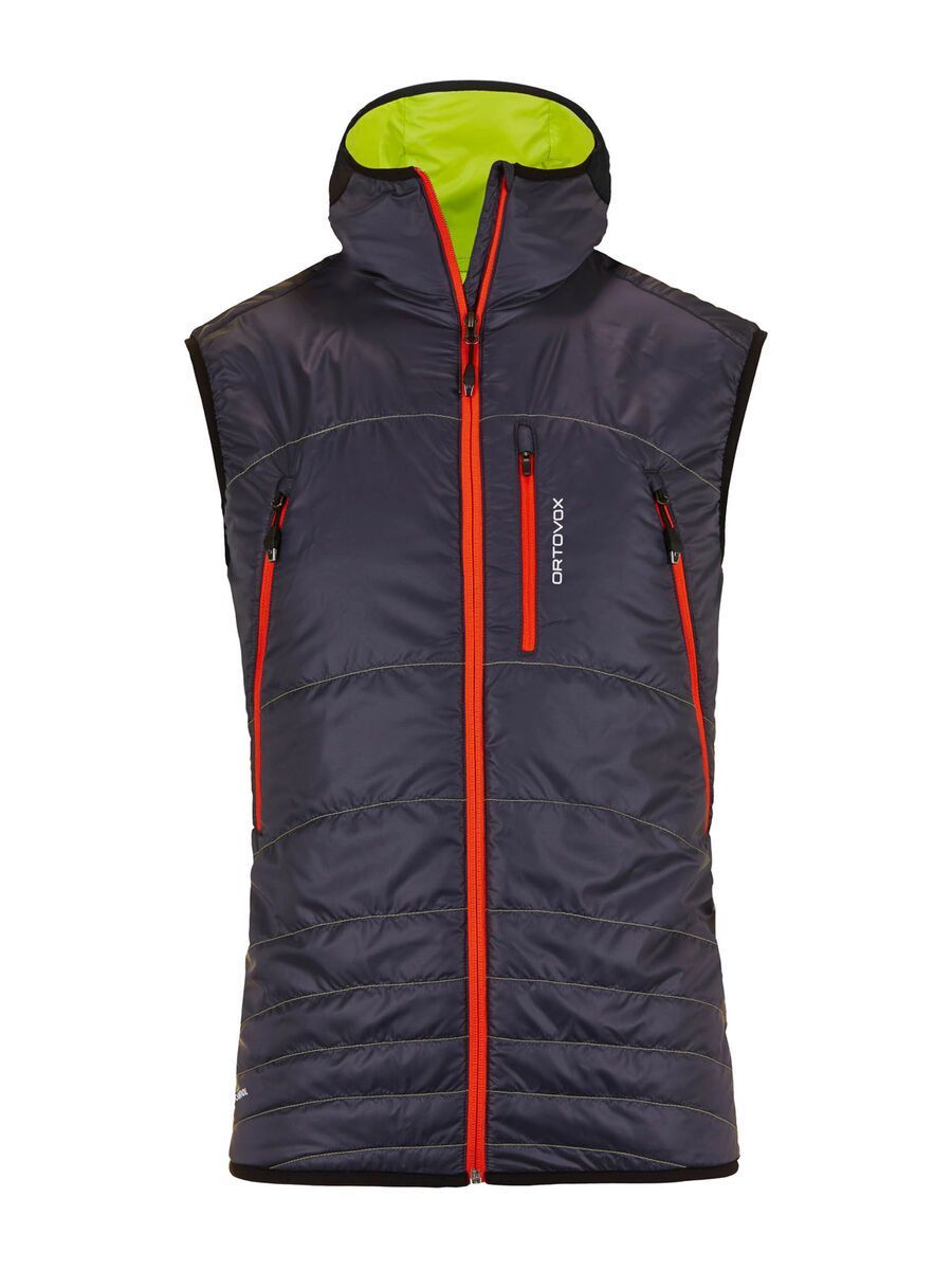 Ortovox Swisswool Light Tec Vest Piz Boé, black steel - Bild 1