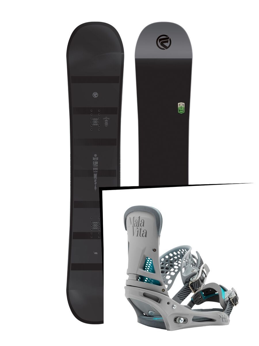 Set: Flow Drifter 2017 + Burton Malavita (1712849S) - Bild 1