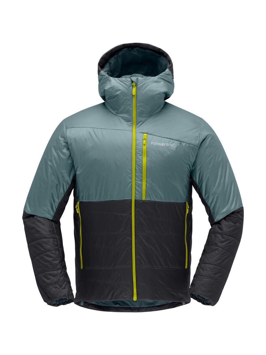 Norrona falketind Thermo60 Hood M's, north atlantic/caviar - Bild 1