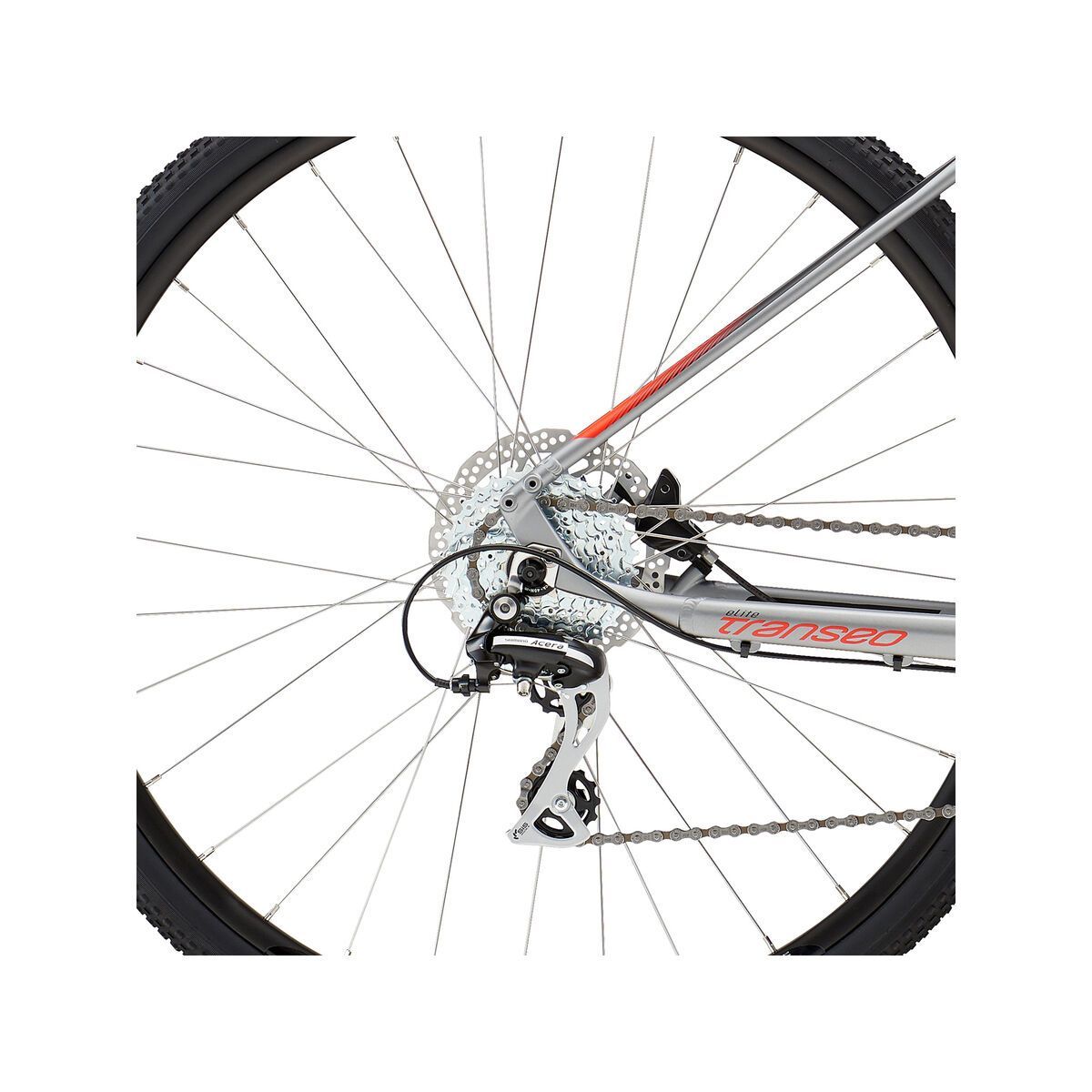 GT Transeo Elite, satin silver w/ black & red - Bild 5