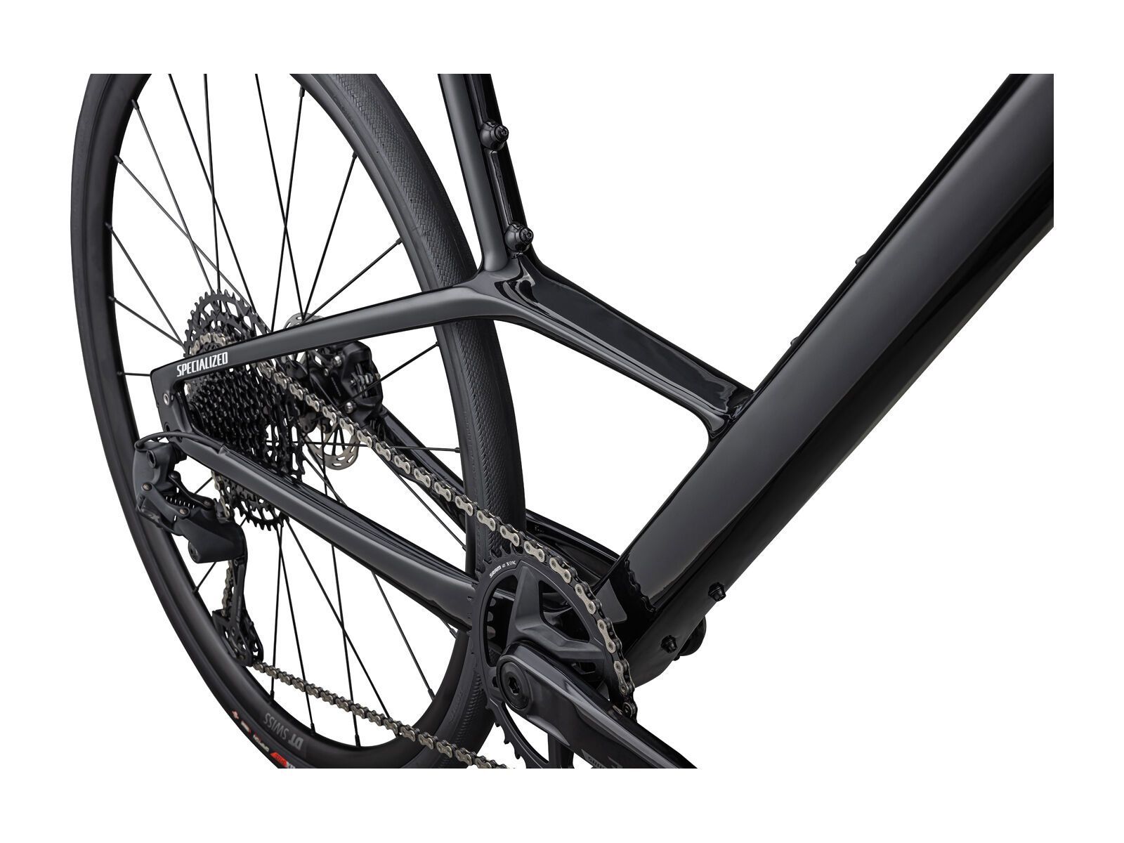 Specialized Sirrus 6.0, gloss black/pearl/white silver/black reflective - Bild 7