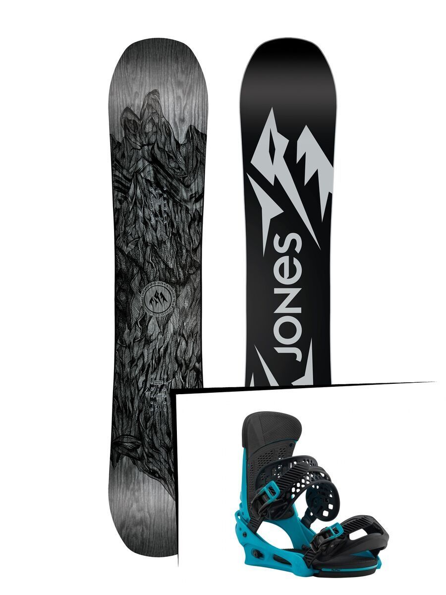 Set: Jones Ultra Mountain Twin 2019 + Burton Malavita (1931034S) - Bild 1