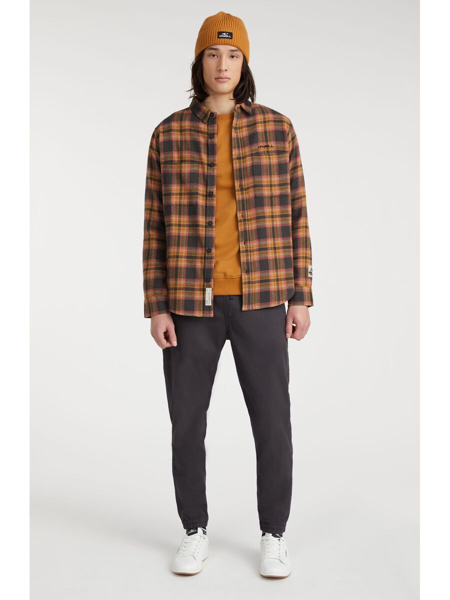 O’Neill TRVLR Series Flannel Check Shirt, beige shadow check - Bild 7