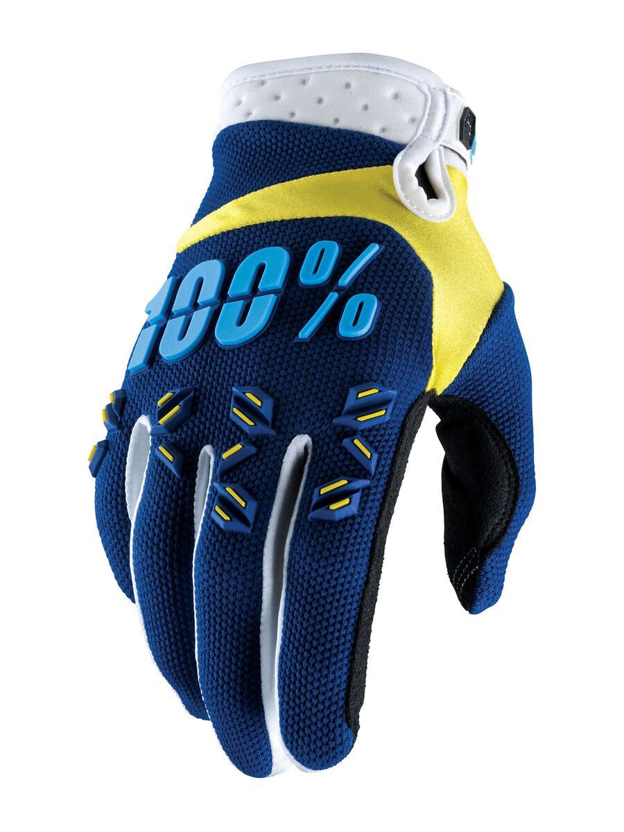 100% Airmatic Glove, navy/yellow - Bild 1