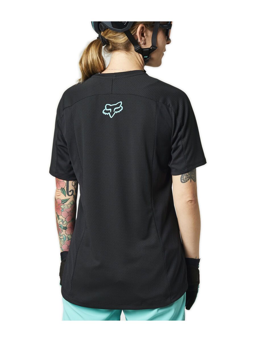 Fox Womens Defend SS Jersey, black - Bild 4