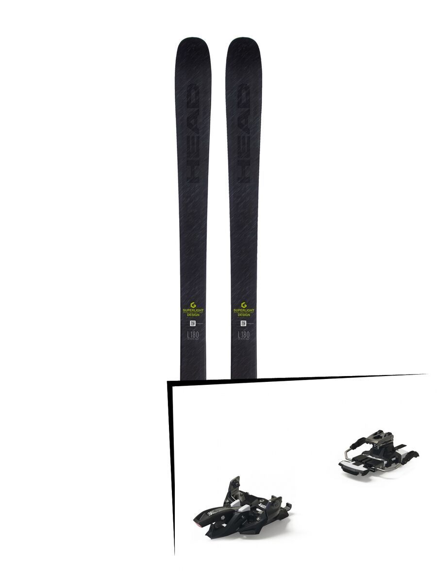 Set: Head Kore 93 2019 + Marker Alpinist 12 Long Travel black/titanium - Bild 1