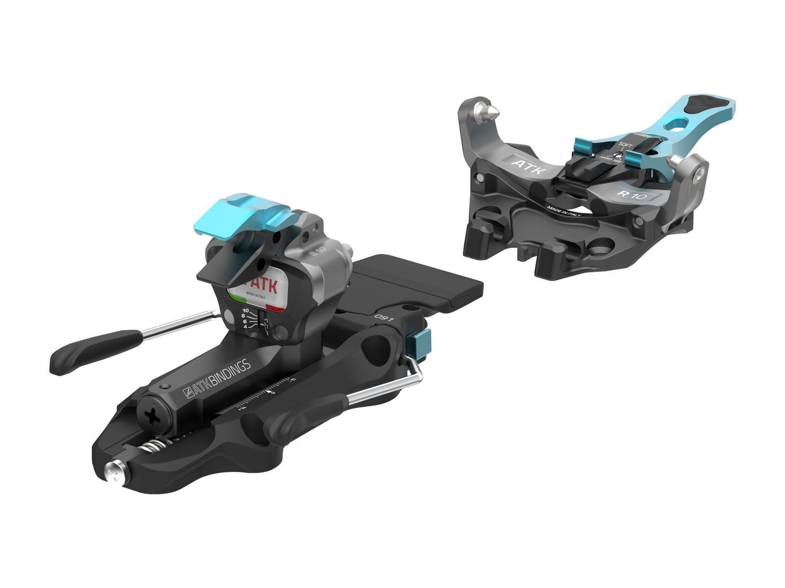 ATK Raider 10 - 102 mm, black/titanium/lightblue - Bild 2