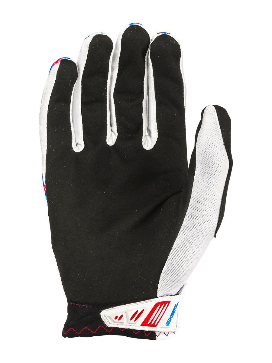 ONeal Matrix Gloves Wingman, white/blue/red - Bild 2