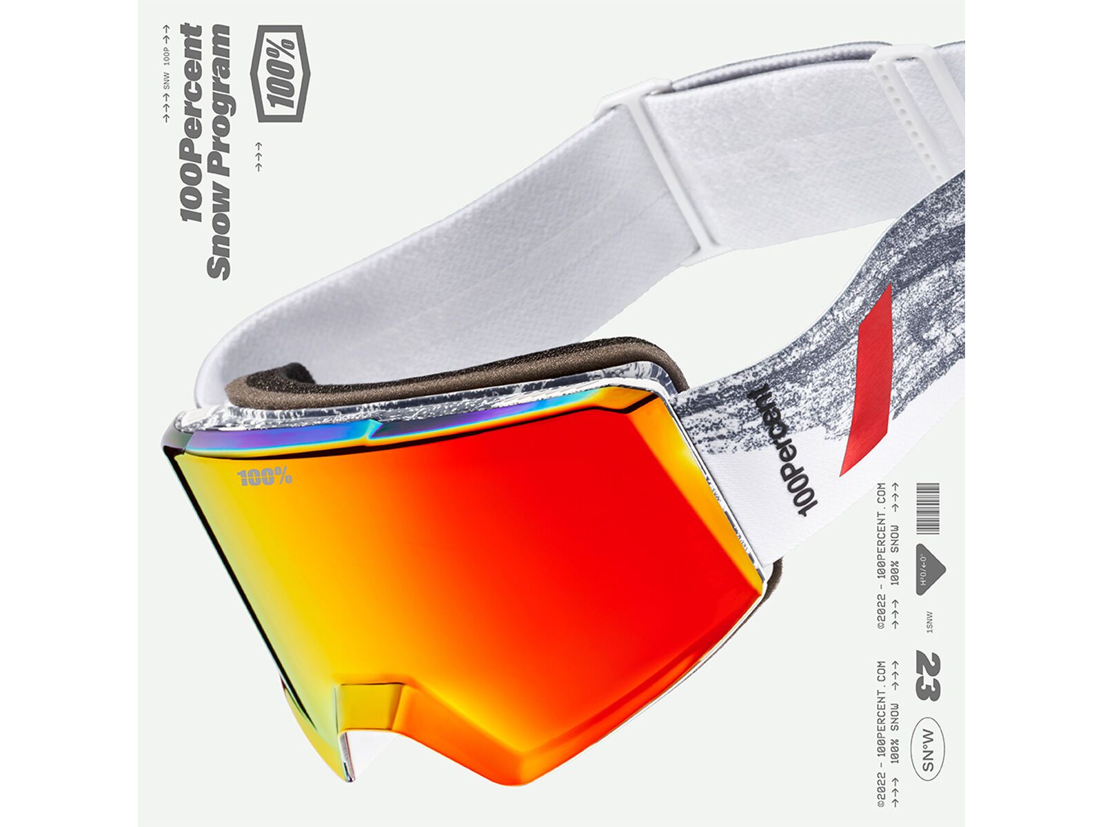 100% Norg - HiPER Vermillion w/Red ML Mi, badlands - Bild 6