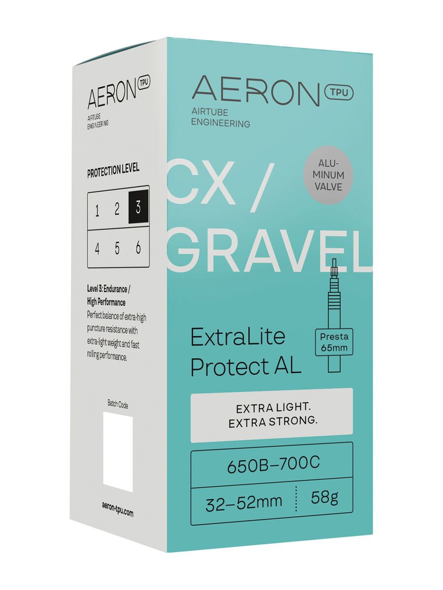 Aeron CX/Gravel - ExtraLite Protect AL / 32-52 / SV65 / 650B-700C - Bild 3