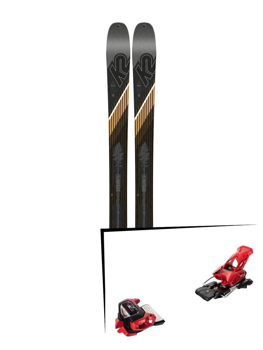 Set: K2 SKI Wayback 96 2019 + Tyrolia Attack² 13 GW red - Bild 1