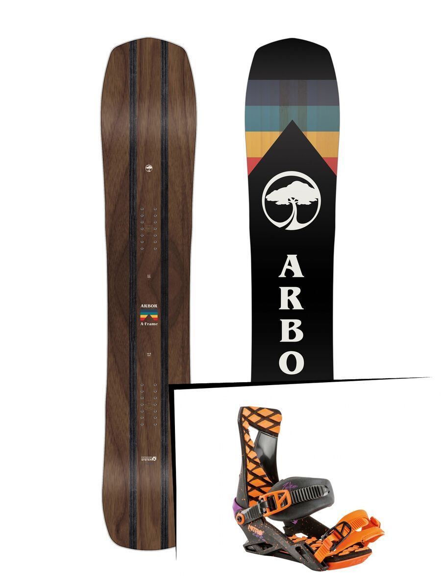 Set: Arbor A-Frame 2019 + Nitro Zero throwback - Bild 1
