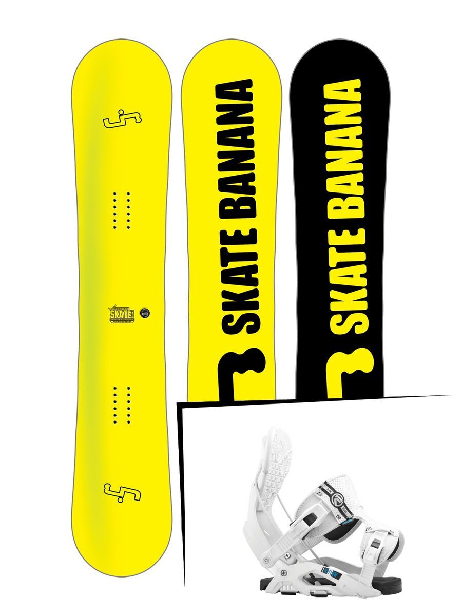 Set: Lib Tech Sk8 Banana 10 years 2017 + Flow Nexus (1513163S) - Bild 1