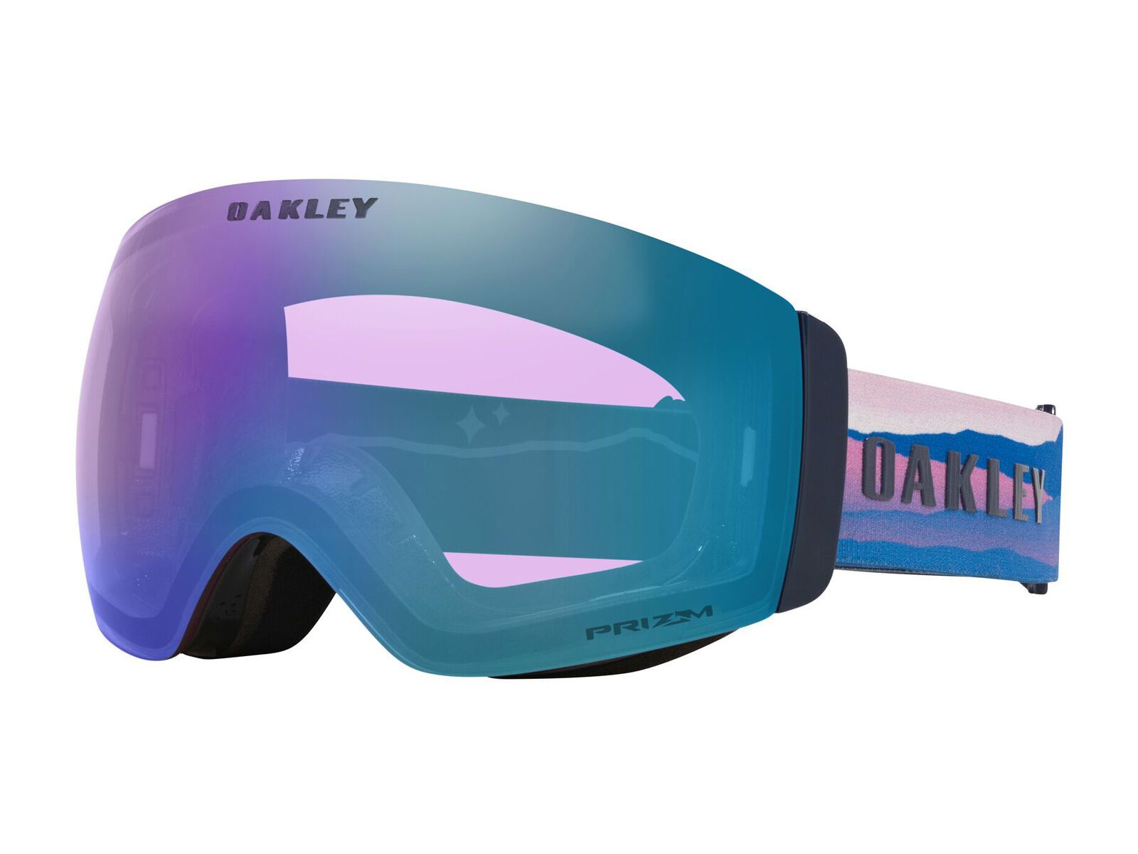 Oakley Flight Deck Pro M Mikaela Shiffrin Sign., Prizm Snow Iced Iridium & Sapphire Iridium - Bild 2