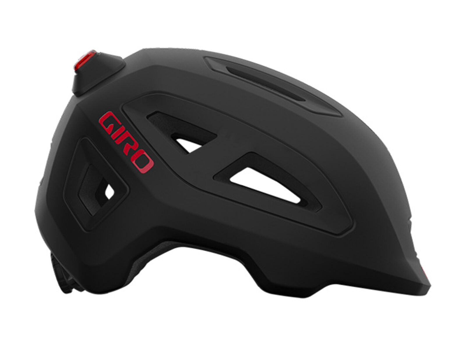 Giro Scamp II LED, matte black/red - Bild 4