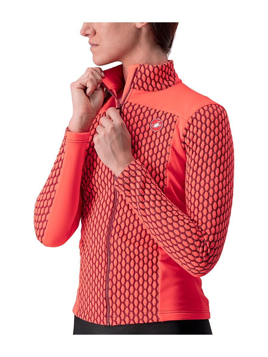 Castelli Sfida 2 Jersey FZ, brilliant pink/bordeaux - Bild 4