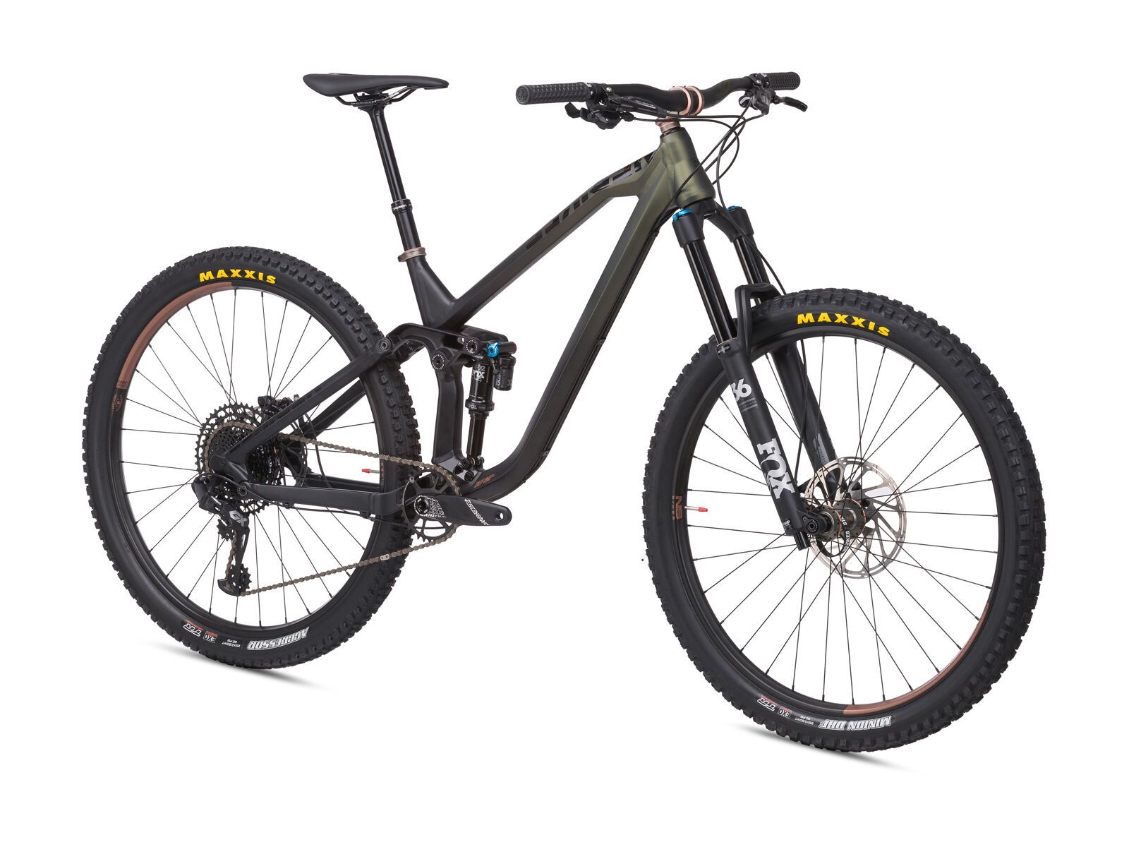 NS Bikes Define AL 150, black/green - Bild 2