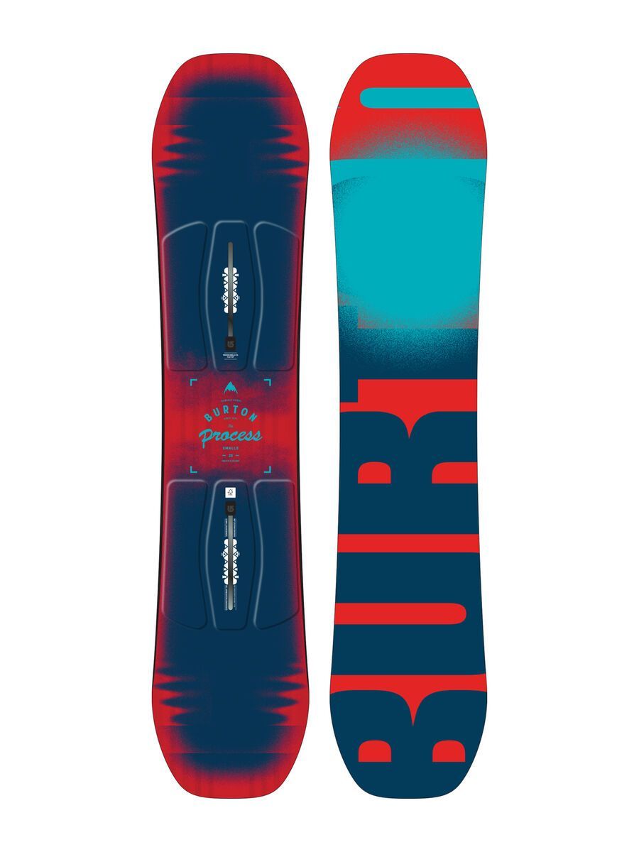 Set: Burton Process Smalls 2017 + Burton Mission Smalls 2016, Next Level Blue - Snowboardset - Bild 2