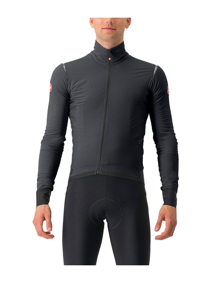 Castelli Alpha Flight RoS Jacket light black/silver reflex-dark XL 4523506-085-XL