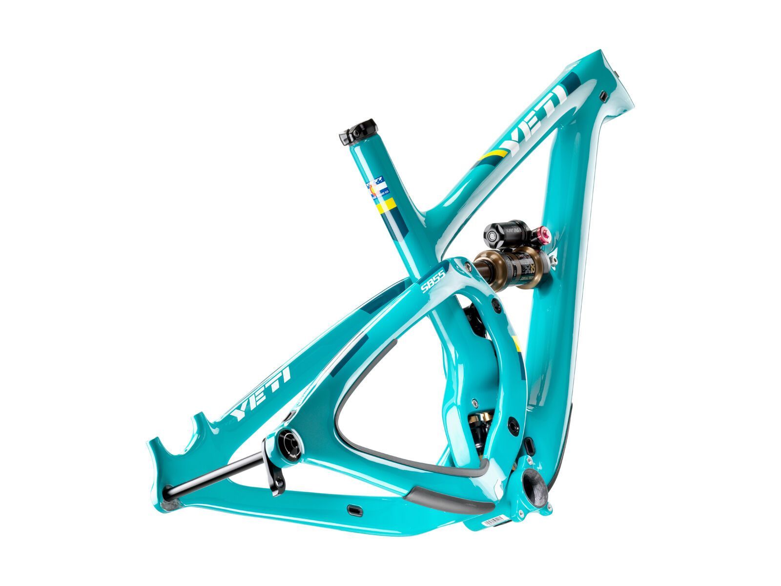 Yeti SB5.5 T-Series Frame, turquoise - Bild 4