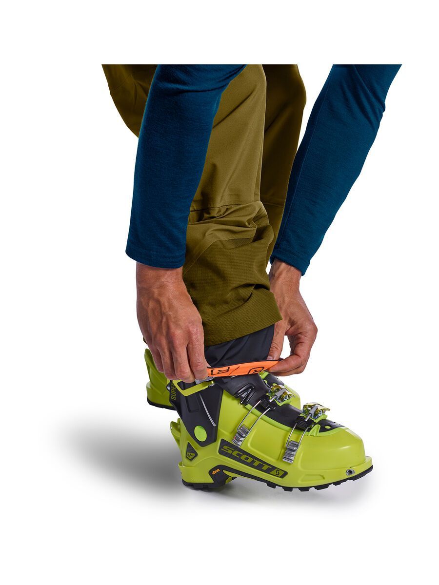 Ortovox 3L Guardian Shell Pants M, green moss - Bild 6