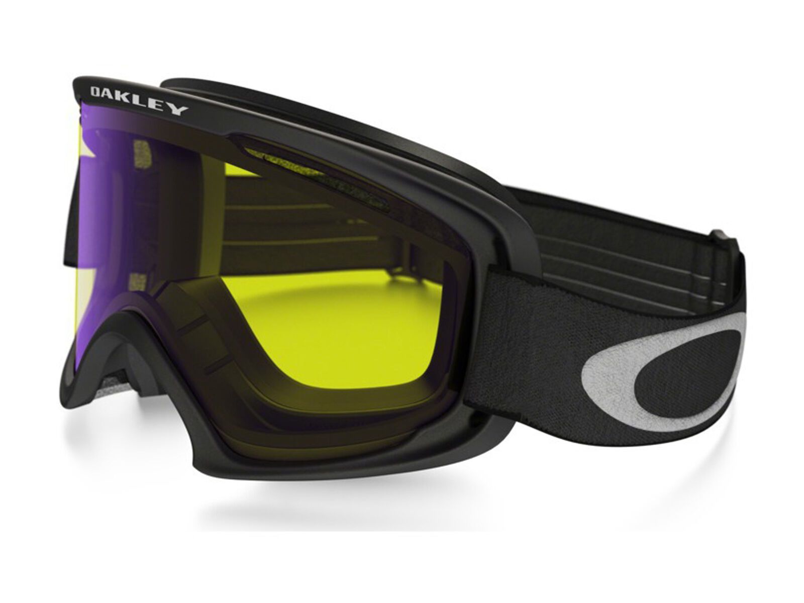 Oakley O2 XL inkl. Wechselscheibe, matte black/Lens: hi yellow iridium - Bild 1
