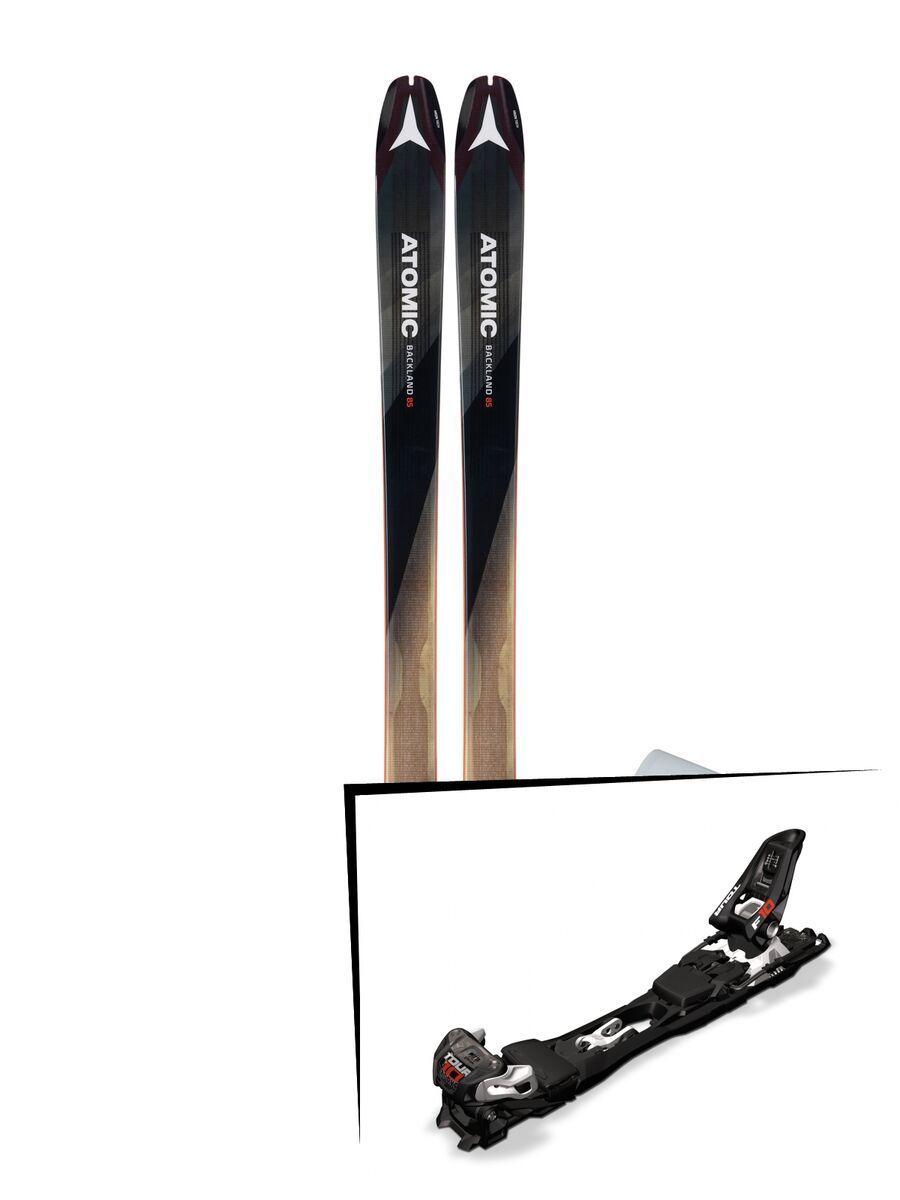 Set: Atomic Backland 85 + Hybrid Skin 85 2019 + Marker F10 Tour black/white - Bild 1