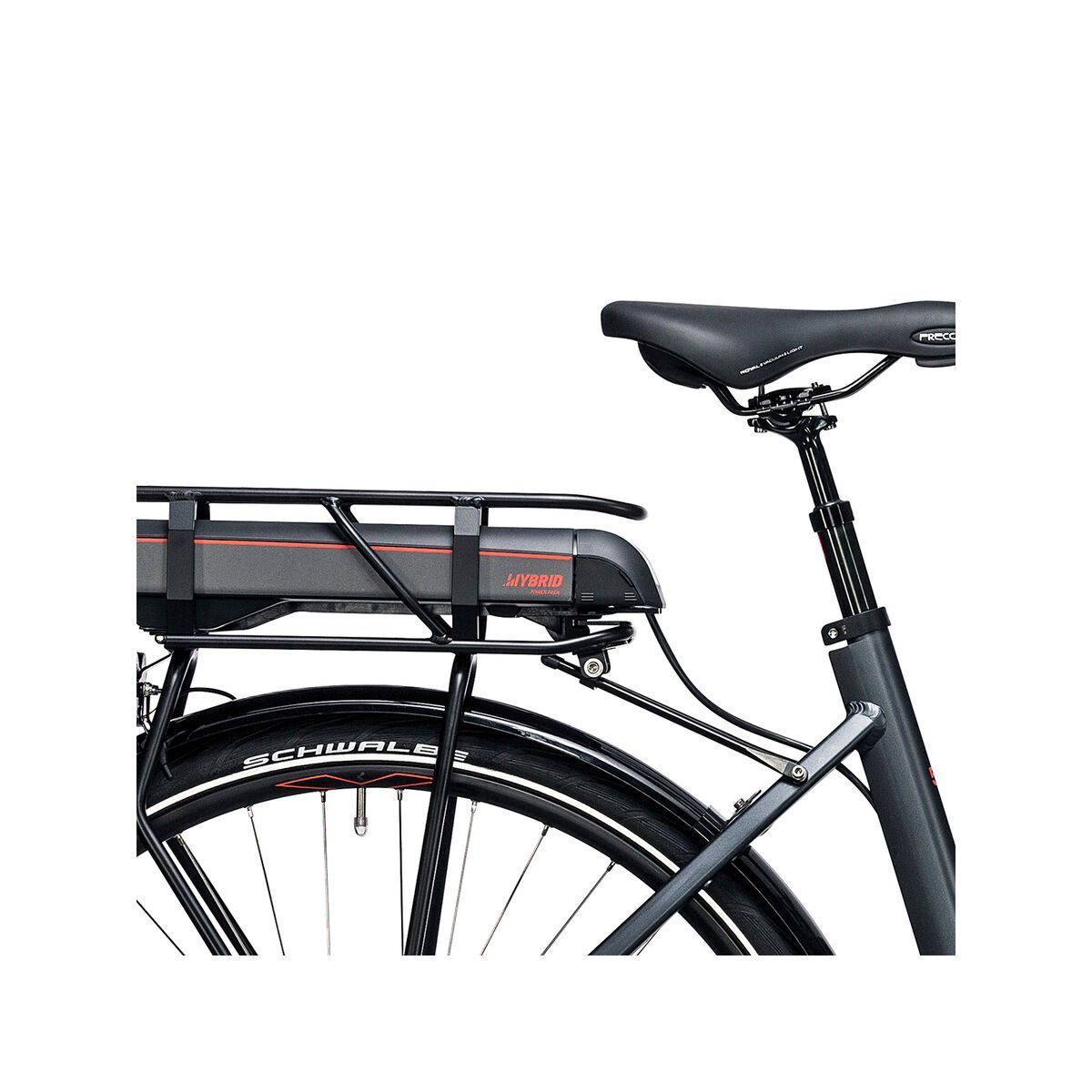 Cube Touring Hybrid 400 Trapeze, grey´n´flashred - Bild 5