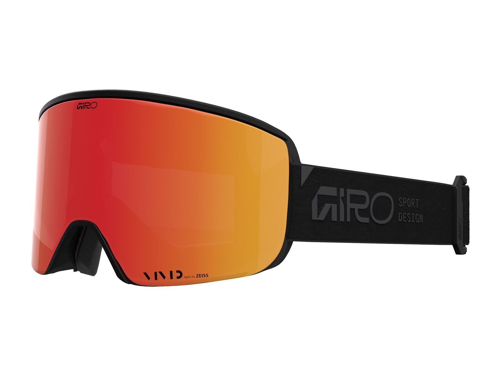 Giro Axis, Vivid Ember / stacked black - Bild 1