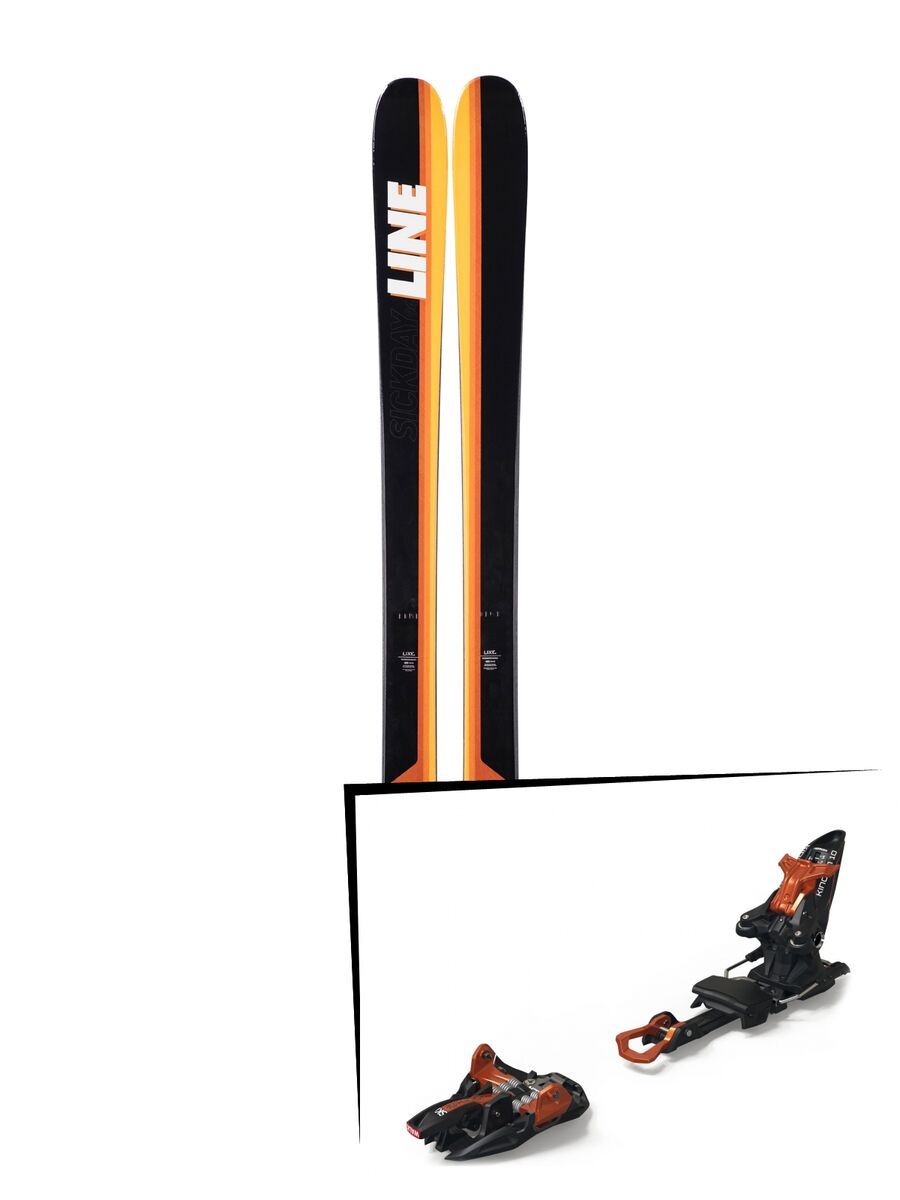 Set: Line Sick Day 94 2019 + Marker Kingpin 10 black/copper - Bild 1