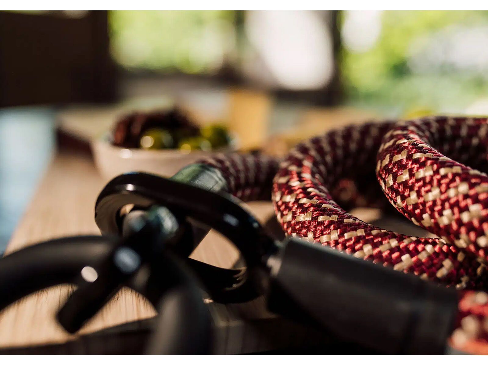 Tex-Lock Eyelet L 160 cm + U-Lock, chateau red - Bild 3