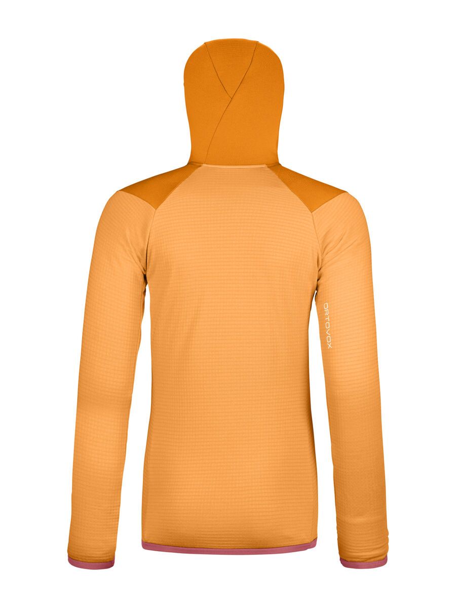 Ortovox Merino Fleece Grid Hoody W, autumn leaves - Bild 2