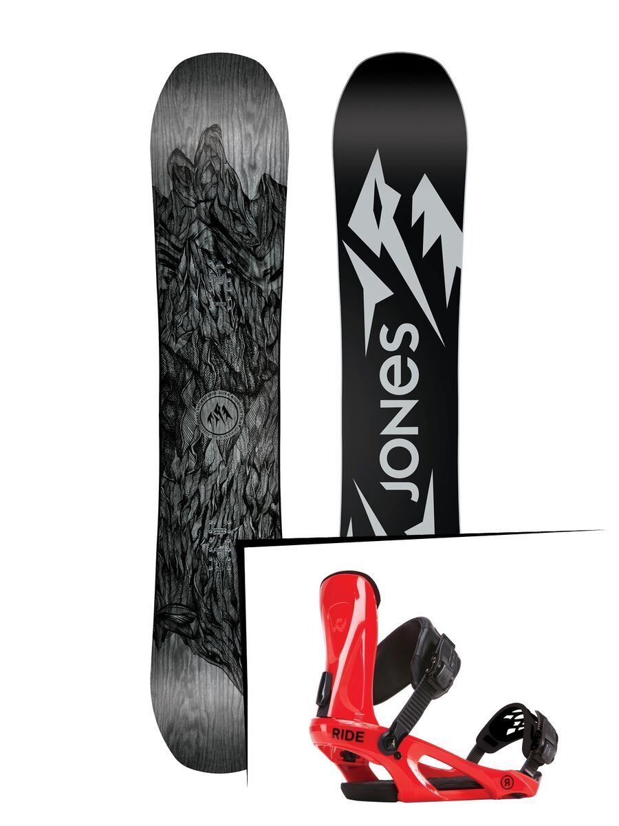 Set: Jones Ultra Mountain Twin 2019 + Ride KX (1923773S) - Bild 1