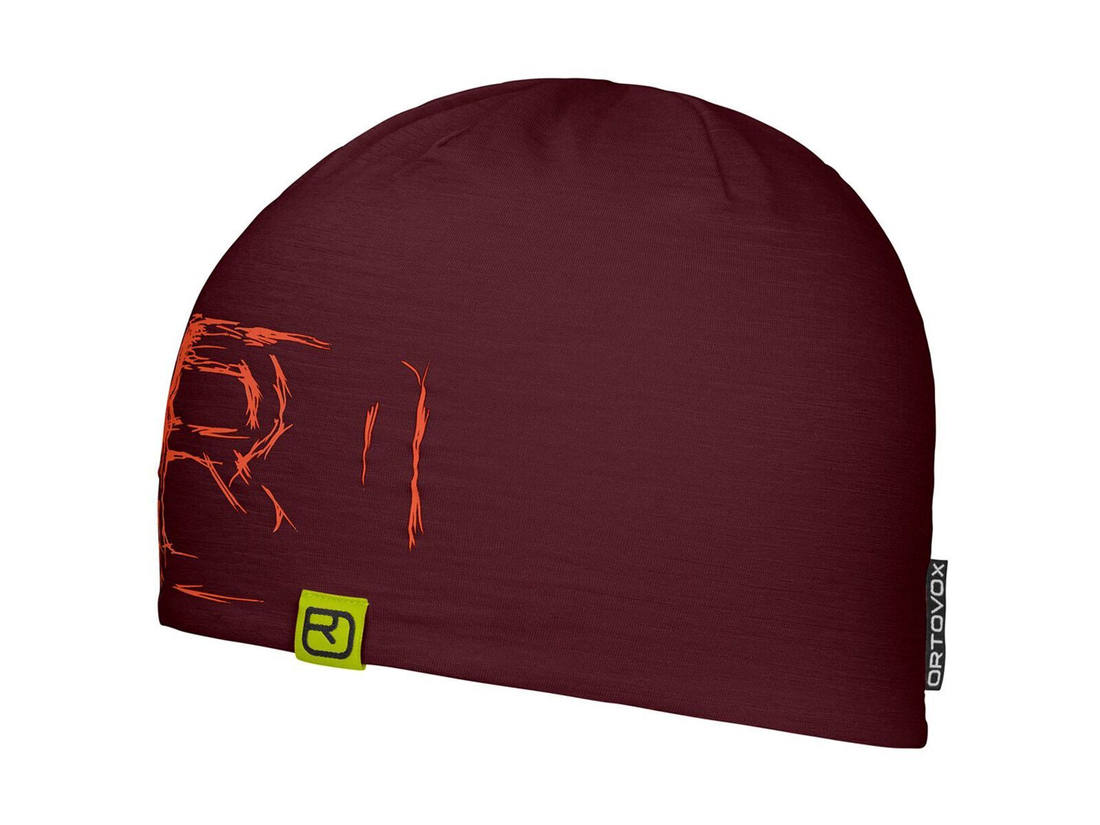 Ortovox 120 Tec Logo Beanie, winetasting - Bild 1
