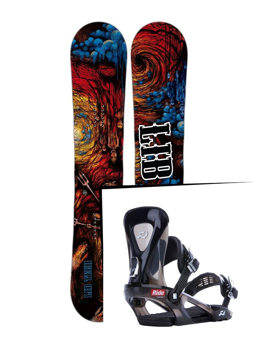 Set: Lib Tech From Hell Skate Banana 2017 + Ride KX (1178188S) - Bild 1