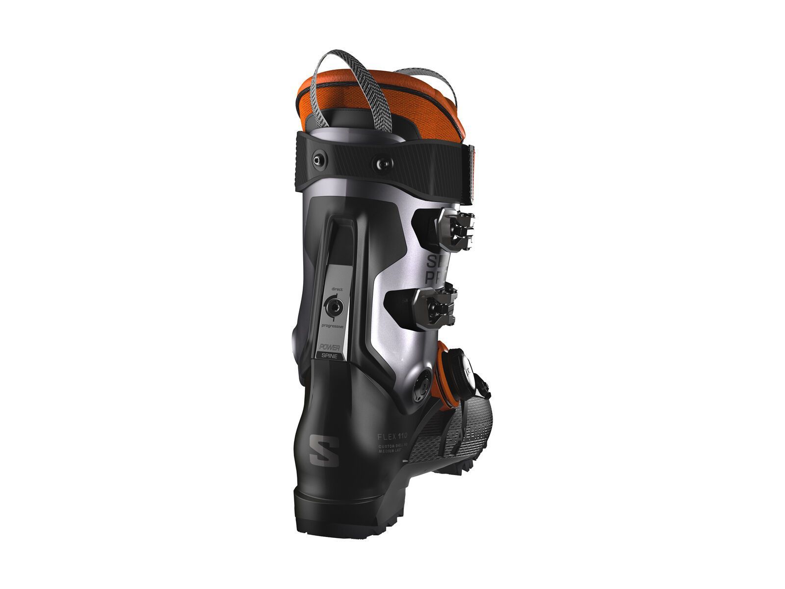 Salomon S/Pro Supra BOA 110 GW, black/beluga met./orange tiger - Bild 2