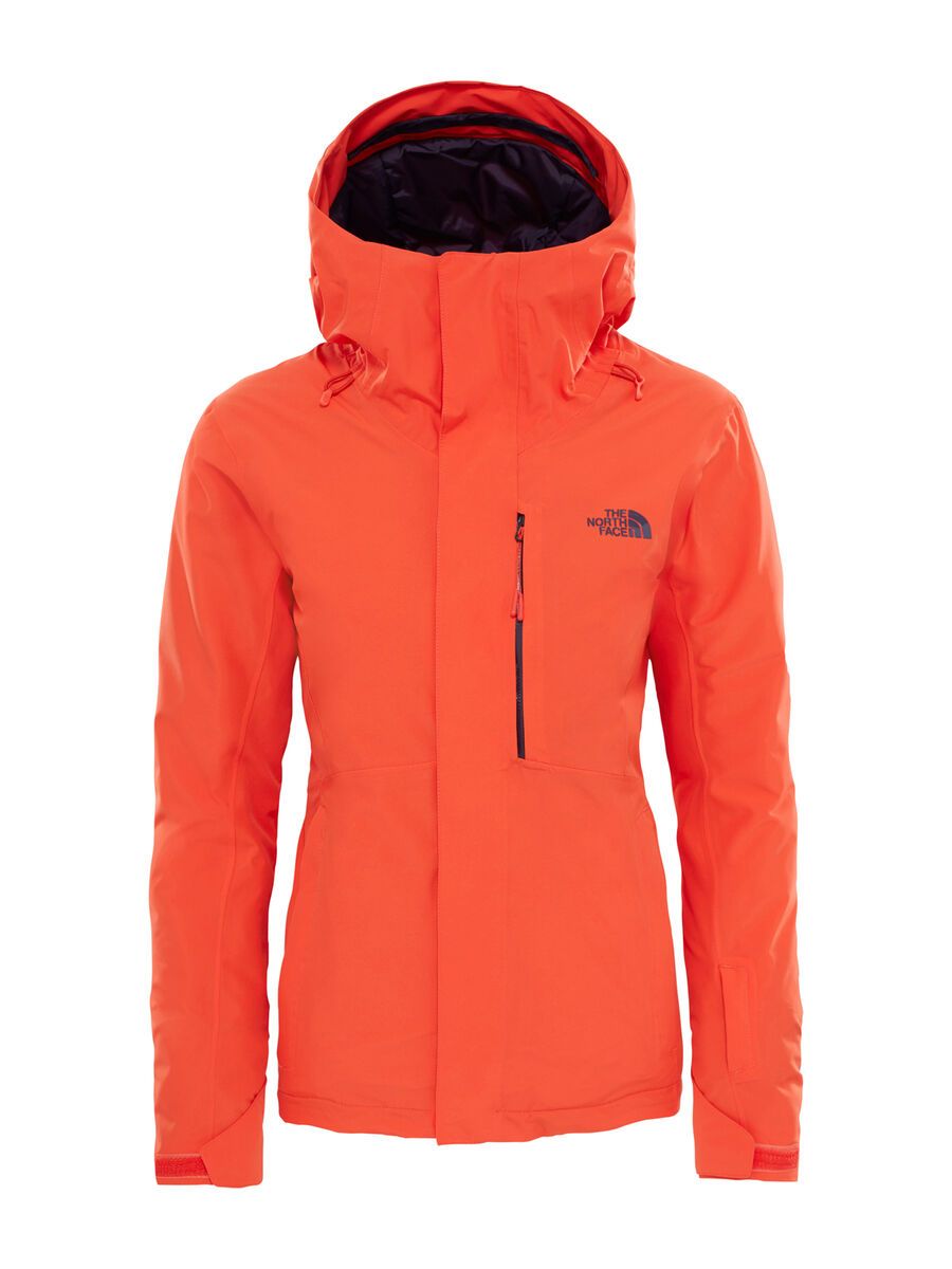 The North Face Womens Descendit Jacket, fire brick red - Bild 1